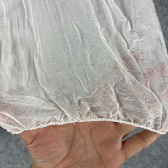 Belle France Silk Blend Top Women Small Floral Cold Shoulder Fairy Boho Romantic - Picture 14 of 16